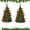 2PCS, variant on Turtle Ornaments for Christmas Tree - Hangable Christmas Tree Decorations | 2D Acrylic Sea Turtle Shape Pendant for Window Door Wall Garden Backyard Holiday Organizers Home Decorators