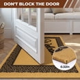 thumbnail image 6 of Welcome Mat, Yamaziot 24"x36" Coir Door Mat for Inside Outside, Outdoor Non Slip Utility Front Doormat Entryway Rug, Dirt Trapper, All-Season, Brown, 6 of 8