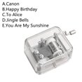 thumbnail image 4 of adviicd Crank Christmas Acrylic For Birthday For Mom/Dad/Daughter/Son Thanksgiving Music Hand Box Gift Clear Event & Party, 4 of 4