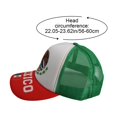 thumbnail image 3 of Byfri Mexico Flag Mesh Trucker Hat Breathable Outdoor Sun Baseball Cap 56-60cm, 3 of 7