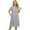 gray, variant on HYwys Nursing Nightgown Women s Maternity Dress Button Down Nightdress Short Sleeve Breastfeeding Sleepwear Hospital Gown S 3XL