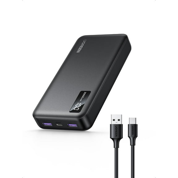 Batería externa UGREEN 20000 mAh 22,5 W con carga rápida USB C PD 3.0