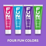 Fun In by Sun In, One Day Temporary Hair Color Washable Brush In System, Purple, Unisex, 1 oz