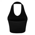 thumbnail image 3 of Womens Tank Tops Loose Fit Fashion Solid Color Summer Tank Tops Adjustable Tunic Scoop Neck Sleeveless Sweaters Womens Camisole Ladies Tank Top Undershirts, 3 of 5