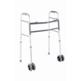 thumbnail image 1 of Andador bariátrico ajustable Days con ruedas dobles de 5", capacidad de peso de 700 lb, andador extra ancho para personas mayores y discapacitadas, resistente con bloqueo de doble liberación, asistenc, 1 of 2