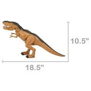 Adventure Force Mighty Megasaur, T-Rex Dinosaur For Kids 3 Years Up, Light Brown