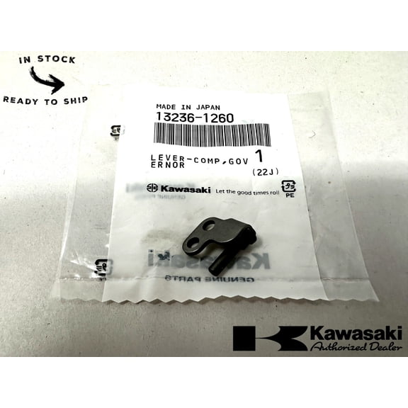 Kawasaki Genuine OEM Lever-Comp, Governor 13236-1260