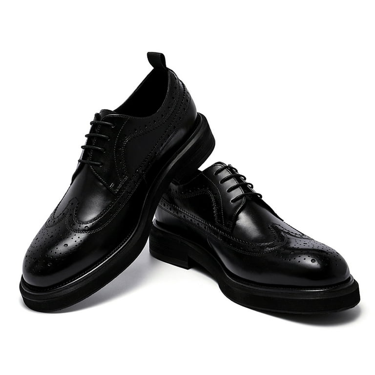 navy blue dress for baby girl Winter Men Dress Shoes Elevator Shoes Warm Fur Casual Classic Business  Heightening Leather Shoes 8CM 6CM Moccasins Taller Male