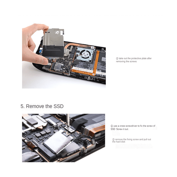 M.2 2230 SSD Heatsink Cooler - Aluminum Heatsink With Thermal Pads For Laptop & Desktop NVMe Drives-753373