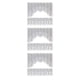 thumbnail image 1 of Cortina de Ventana de Encaje Inteprter 2 Piezas Blanco 160x60cm + 160x30cm, 1 of 6