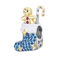 thumbnail image 1 of Colgante navideño con dijes y agujeros. Incluye cuentas para colgar. EstiloH, 1 of 9