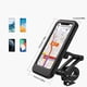 thumbnail image 2 of Soporte impermeable para teléfono de bicicleta, soporte para teléfono inteligente para scooter de 360° con cubierta para lluvia, soporte para teléfono para motocicleta, 2 of 5