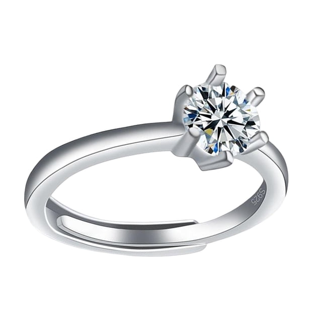 Anillo Para Mujer Zirconia De Moda Para Fiesta De Boda De Compromiso Hugo Anillo de compromiso
