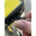 thumbnail image 4 of Reusable Shopping Cart Token/Key for Canadian Loonie and Quarter, Carbon Fiber Plastic with Metal Ring (3 Pack), 4 of 7