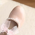 thumbnail image 2 of PLHWHYQ Girls Everyday Wear Sneakers for Little Girls with Bow | Comfortable Soft Sole Fashion Casual Shoes for Daily Activities Pink-e 9.5-10 Years, 2 of 3