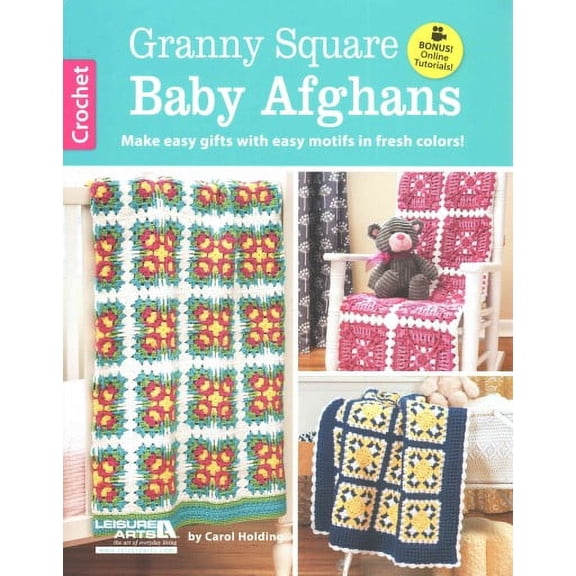 BK GRANNY SQRE BABY AFGHA