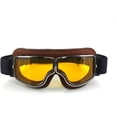 thumbnail image 2 of LILSIS Motorcycle Goggles Vintage Motorcycle Goggles Aviator Pilot Scooter Goggles, 2 of 6