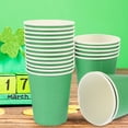 thumbnail image 4 of 50pcs St Patrick's Day Party Party Party Paper Paper Paper Topes de papel portátiles, 4 of 5