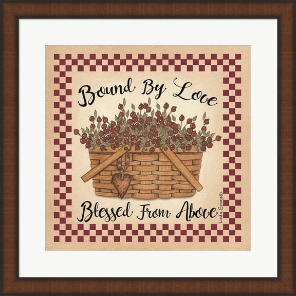 Great Art Now Bound By Love by Linda Spivey, Framed Wall Art, 19.75W x 19.75H