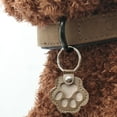 thumbnail image 3 of Pyaiiner Leather Cat Paw Keychain with Fur Compartment Memorial Pet Keepsake for Storing Fur Ashes or Whiskers, 3 of 6