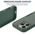 thumbnail image 5 of Decase for iPhone 16 Pro Max Rugged Case, Shockproof Heavy Duty Hybrid Protection Hard PC Shell Flexible TPU Bumper, Military Grade Drop Proof Durable Protective Case with Screen Protector,Darkgreen, 5 of 5