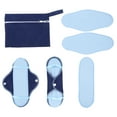 thumbnail image 3 of 1 Conjunto de almohadillas sanitarias de 8 piezas Polar Polar Napkins Sanitarios Lavables Mats de enfermería, 3 of 6