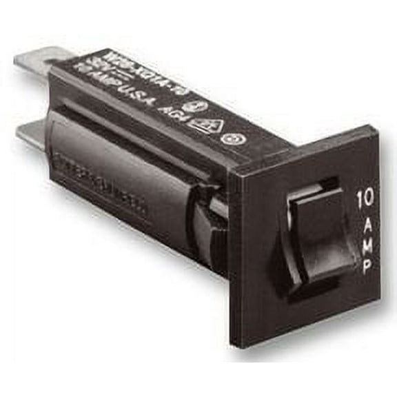 W28XQ1A-10 Panel Mount Circuit Breaker 10 Amp (1 piece) - W28XQ1A-10