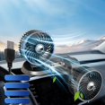thumbnail image 6 of 1Pc 360 Degree Rotation 2Speed Cooling Cooler Usb 5V 12V 24V Double Head Car Fan, 6 of 6