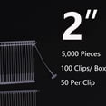 thumbnail image 2 of 5000 Pcs Standard Tagging Gun Fasteners 2 inch, not jam The Tagging Gun, Clothing Tag Barbs Attachments for All Standard Price Tag Gun, 2 of 7