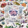 thumbnail image 2 of Stickers Aesthetic Floral Paraguas, 50 unidades, vinilo impermeable, 2 of 2