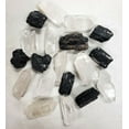 thumbnail image 2 of Black Tourmaline & Quartz Point - Healing Crystal Set - Tourmaline and Quartz, 2 of 3