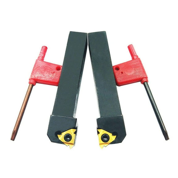 5 8in 2 Pcs CNC Lathe Carbide Indexable Threading Turning Tool Holder SER1616H16