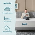 thumbnail image 4 of Lucid Refresh Twin Tight Top 14" Medium Firm Gel Memory Foam Mattress with Gel Infusion and Ventilation, 4 of 15