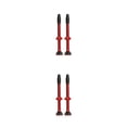 thumbnail image 2 of Toystoory 2 uds bicicleta 60mm neumático sin cámara válvula recta vástago bicicleta de montaña 12,8mm Base válvulas de neumático piezas de Rojo 2piezas Toystoory CBP471113, 2 of 5