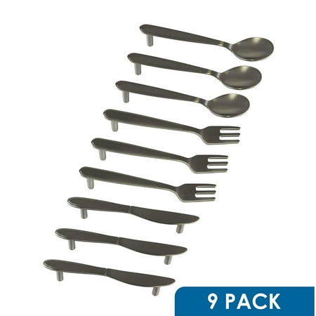 9 Pack Rok Hardware Utensil Series Fork Knife Spoon Set 3 25 32