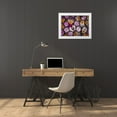 thumbnail image 3 of Frank, Assaf 18x15 White Modern Wood Framed Museum Art Print Titled - Pansy flowers, 3 of 4