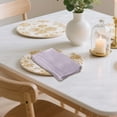 thumbnail image 4 of Clearance Washable Cotton Linen Napkin Set - 16x16 Inch Bamboo Cotton Dinner Napkins for Weddings, Parties, and Table Decor (Style F), 4 of 7