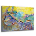 thumbnail image 2 of Epic Art 'Crabby Boy' by Jeanette Vertentes, Acrylic Glass Wall Art, 36"x24", 2 of 10