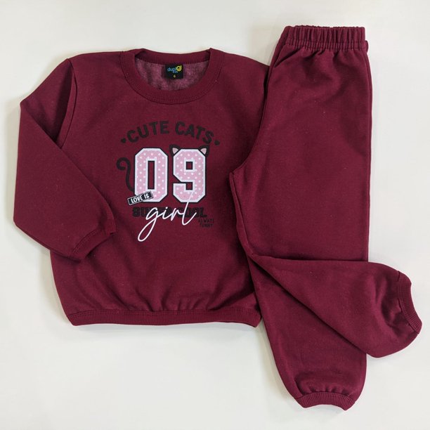 Conjunto Infantil Invierno Sudadera Con Cuello Deng Xun unisex