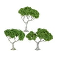 thumbnail image 4 of lionlar 3 Pieces Miniature Trees for Sand Table DIY Scenery Landscape Diorama Layout broadleaf tree, 4 of 9