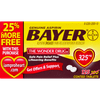 Genuine Bayer Aspirin, 325mg Coated Tablets, 125ct (100+25 Bonus)