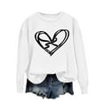 thumbnail image 4 of TaTaai Hoodies Shirts for Women Early Fall Long Sleeve Tops Vintage Graphic Outfits Tops Fashion Pullover Tees Gift, 4 of 5