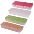 thumbnail image 4 of 5 uds., caja grande portátil de viaje para medicamentos de 7 días, contenedor para tabletas (naranja), 4 of 6