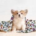 thumbnail image 4 of Yiaed Colorful Numbers Print Dog Blankets-Cat Blanket Washable for Couch Protection,Puppy Blanket, Soft Plush Reversible Throw Furniture Protector-Small, 4 of 8
