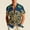 Navy, variant on SGFCWSX Men's Casual Short Sleeve Button Up Shirt St. Patrick's Day Print Holiday Shirt Green Size XL
