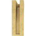 thumbnail image 4 of 3"W x 6"D x 9"H Classic Olympic Rough Cedar Woodgrain TimberThane Corbel, Primed Tan, 4 of 6