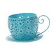 thumbnail image 3 of Maceta decorativa hierro para jardín, maceta artística metal con forma taza café, para restaurante, mesa jardín, regalo., 3 of 9