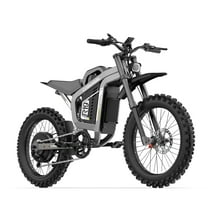 Electric Dirt Bike for Adults,3000W Dual Motors Electric Bike,72V 40AH Removable Battery Electric Mountain Bike,75 Miles Range