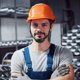 thumbnail image 3 of Barboquejo universal ajustable para casco de seguridad, ideal para trabajadores de la construcción, la silvicultura y uso industrial., 3 of 8