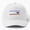 White, variant on Buffalo Soldier Baseball Hat, Riding Through the Storm Reggae Strength Design, Classic Cap